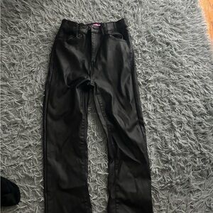 edikted leather pants!! size XS and in very well condition!